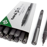 Uni Pin Fine Line 0.5mm Dark Grey