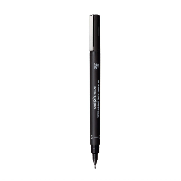 Uni Pin Fine Line 0.7mm Black
