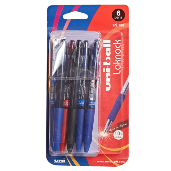 Uni-ball Ball Pen Lakubo bls=6pcs