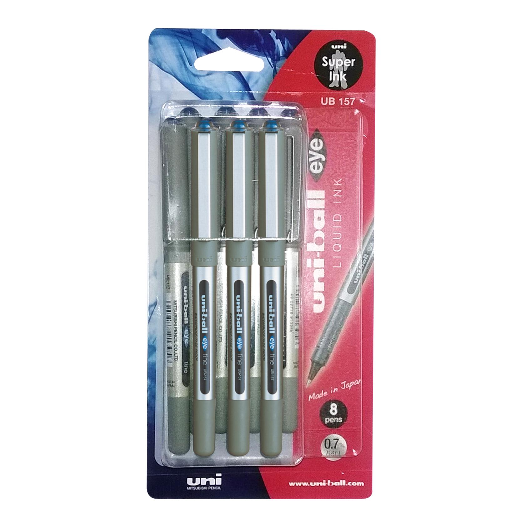 Uni-ball EYE roller pen bls=8pcs BE