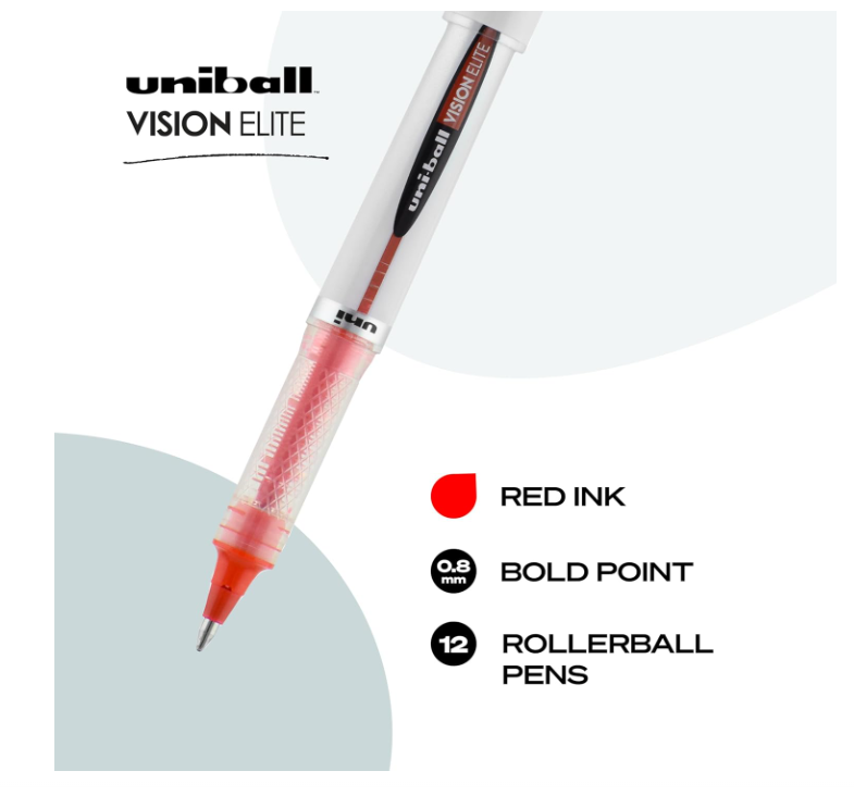 Vision Elit R/pen 0.8mm Wlt=4p