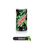 Mountain Dew Carbonated Soft Drink Mini Cans 10 x 150 ml