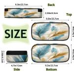 Kids Pencil Case Abstract Feather
