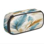 Kids Pencil Case Abstract Feather