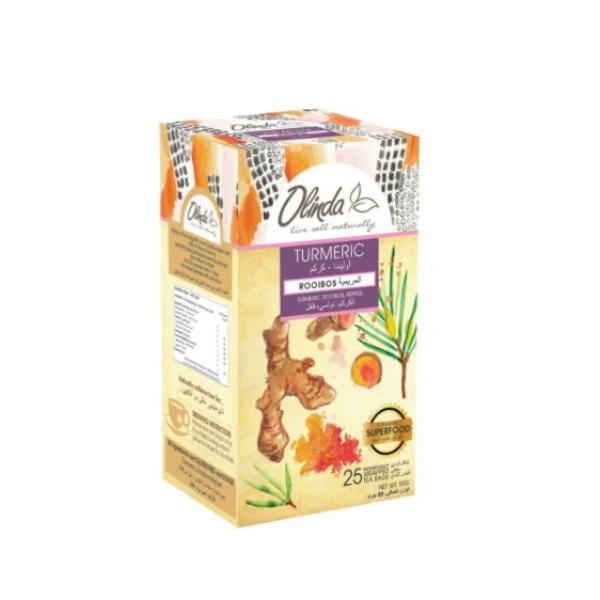 Olinda Turmeric Rooibos Tea 25 Teabags