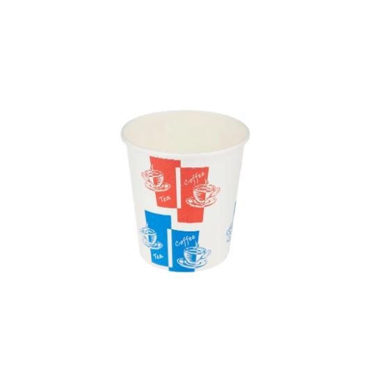 1000 Pieces 6 Oz Printed Single Wall Paper Cups