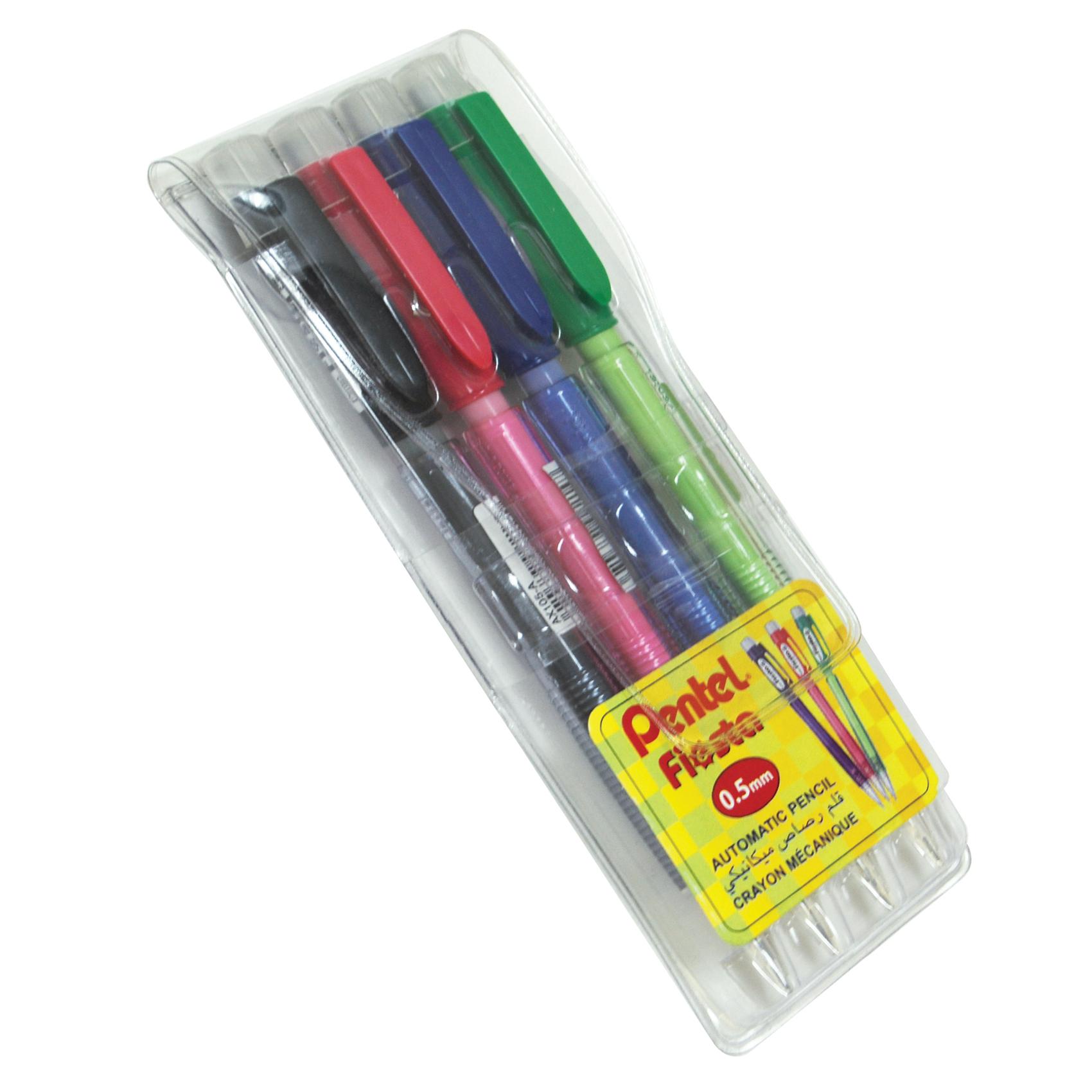 M.Pencil Fiesta 0.5mm Wlt=4Pc