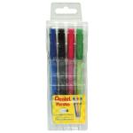 M.Pencil Fiesta 0.5mm Wlt=4Pc