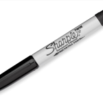 Twin Tip Marker Black
