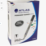Permanent Marker Chisel DZ=12EA BK