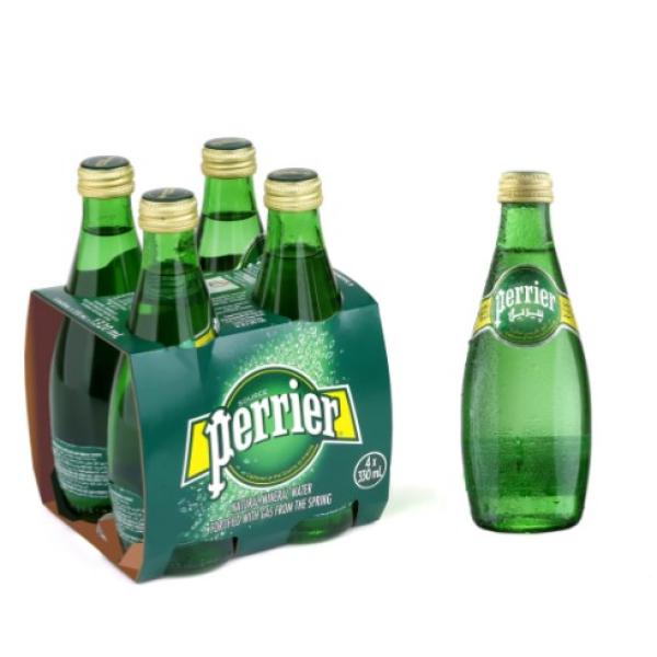 Perrier Natural Sparkling Mineral Water Regular 330 ml
