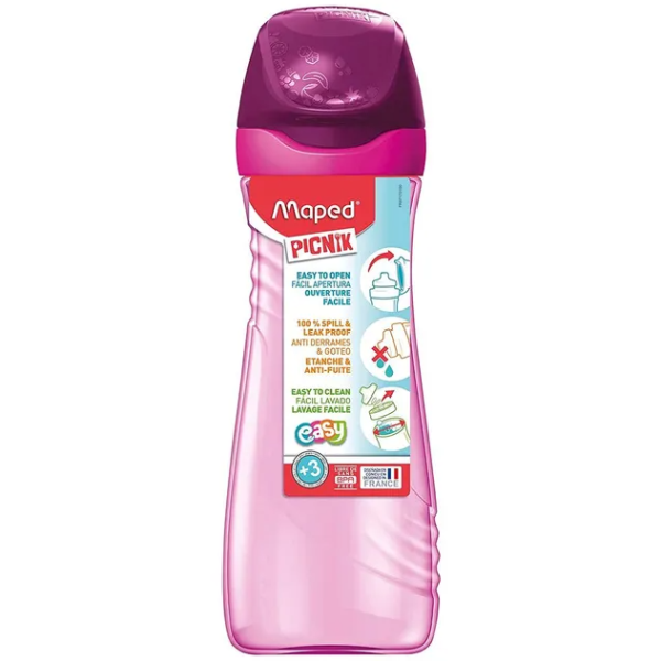 Picnik Origins Water Bottle 580ml Pink