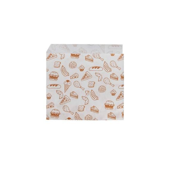 1000 Pieces Printed Paper Pocket Wrap