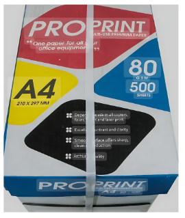 Pro Print A4 Multi Use Premium Paper 80GSM 210x297mm Box Of 5 Ream