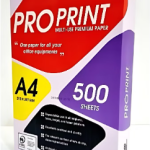 Pro Print A4 Multi Use Premium Paper 80GSM 210x297mm Box Of 5 Ream
