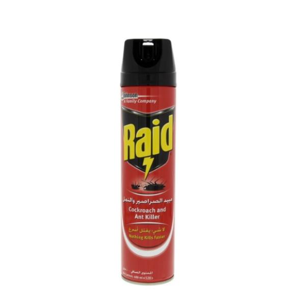 Raid Cockroach And Ant Killer 400 ml