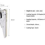 Economy Staplr 24-26/6 BE 25Sh