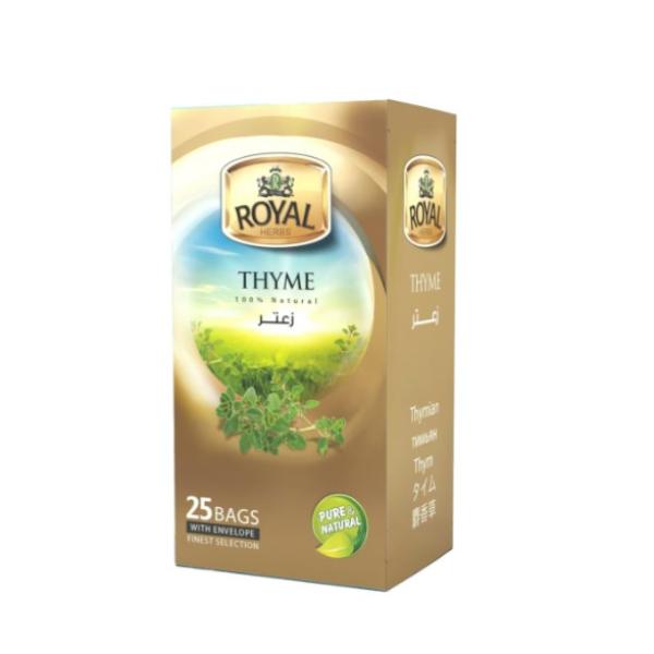 Royal Herbs Thyme Tea 25 Teabags
