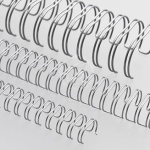 Wire 3:1 6.9mm 1/4" Bx=100 BK