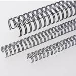 Wire 2:1 11mm 7/16" Bx=100 BK