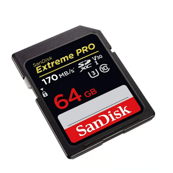SanDisk Extreme PRO SDXC Card SDXXU 64GB