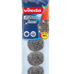 Vileda Inox Dish Washing Metallic Spiral Scourer 5 pcs