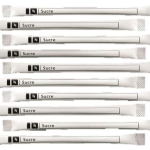 Nespresso Nestle White Sugar Sticks (100)
