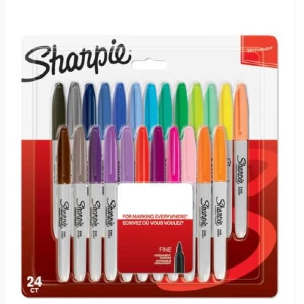 Sharpie P.Marker Fine Bls=24col