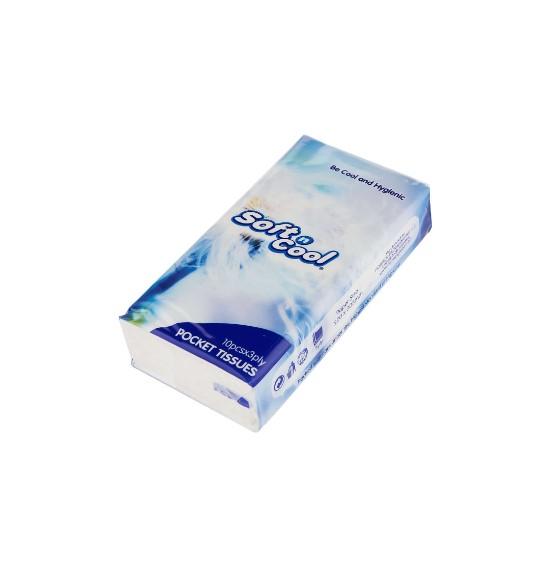 360 Pieces Soft n Cool 3 Ply Pocket Tissue Without Fragrance