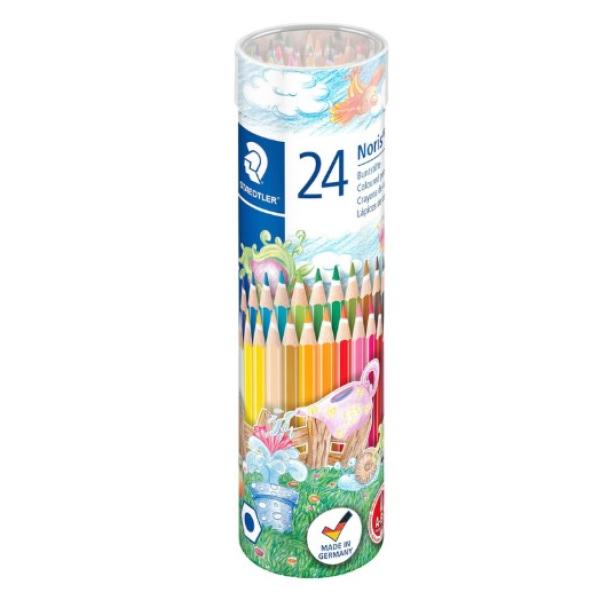 Col Pencil Cylindr Set=24col.