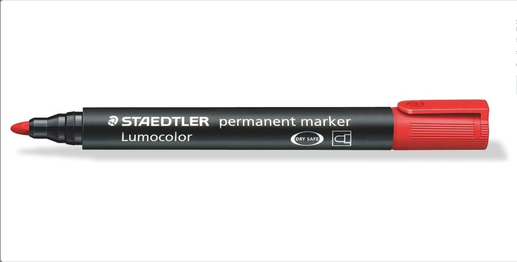 Permanent marker Blt Bx=10 RD