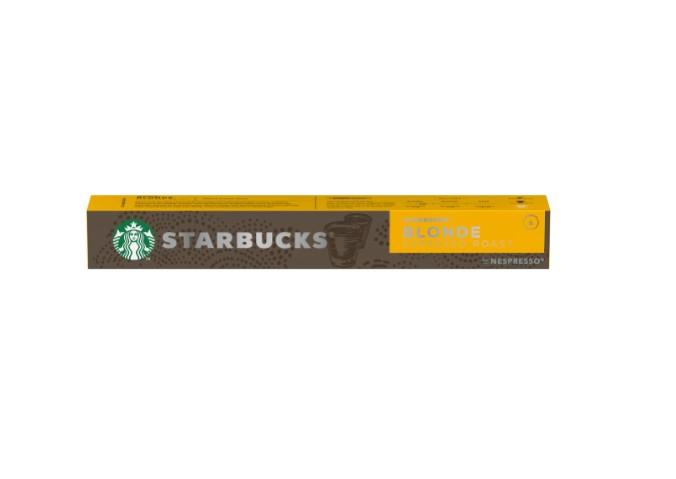 Starbucks Blonde Espresso Roast by Nespresso Blonde Roast Coffee Capsules 10pcs
