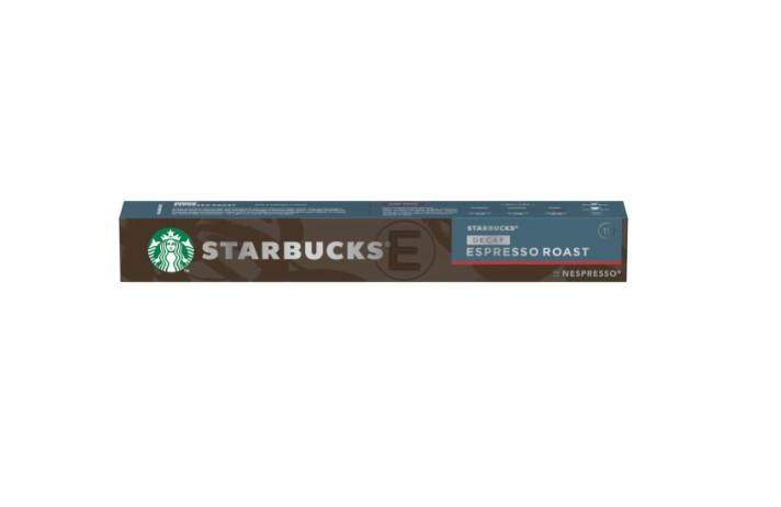 Starbucks Decaf Espresso Roast by Nespresso Dark Roast Coffee Capsules 10pcs