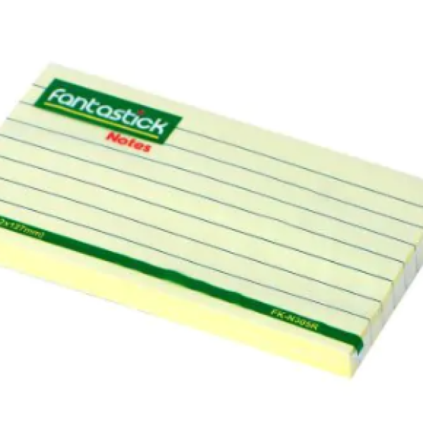 Stick Notes 3x5" Ruled DZ 12 Pc