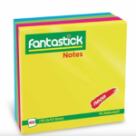 Stick Notes 4x4" - 4 col. Flour.