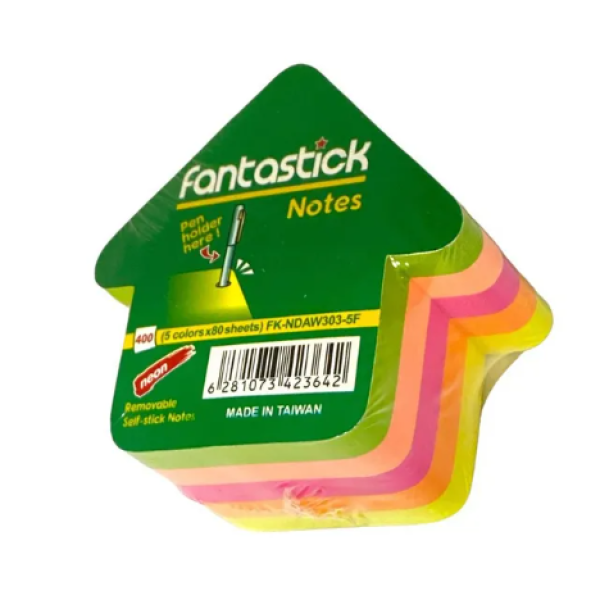 Stick Notes Fluor 5col Arrow
