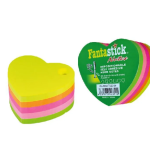 Stick Notes Fluor 5col Hearts