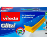 Vileda Glitzi Jumbo Bathroom Cleaner Sponge High Foam Scourer 1 pc