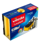 Vileda Glitzi Sponge Scourer Dish Washing High Foam 2 pcs