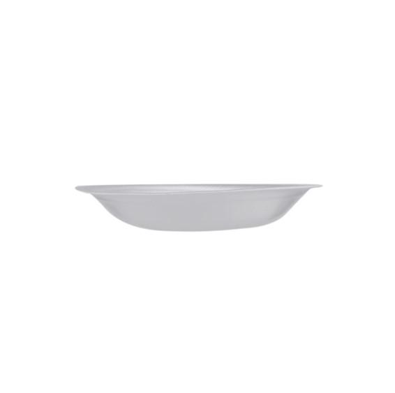 White Round Foam Plate