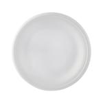 White Round Foam Plate